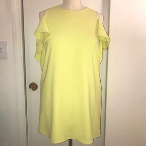 Do + Be Cold Shoulder Ruffle Dress